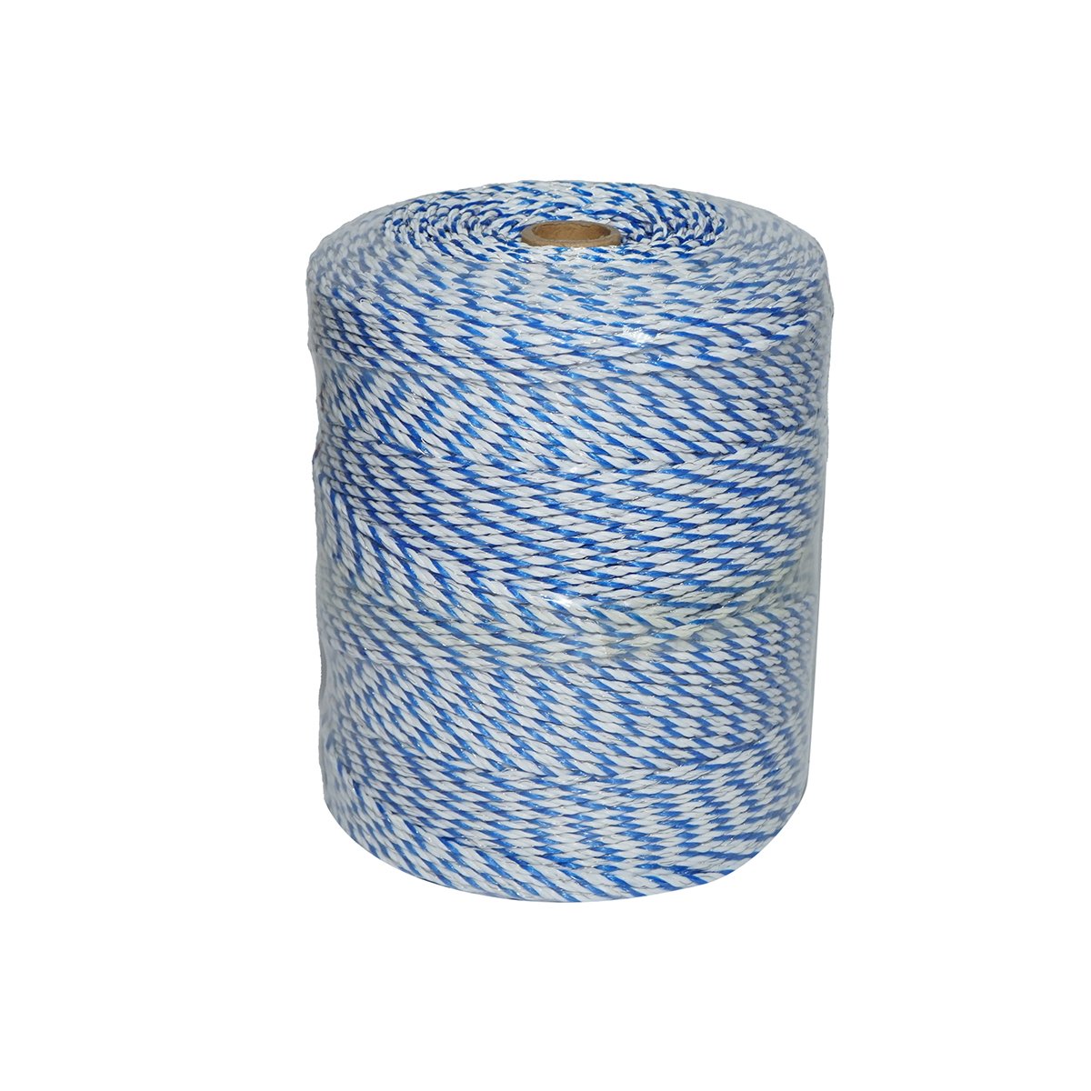 Rola fir alb-albastru fi 3mm 3x0.2mm SS, 7,8 Ohm/m, 500m gard electric Breckner Germany